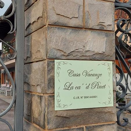 La Ca' 'D Pinet Villa Cuneo Esterno foto